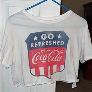 coca cola crop top